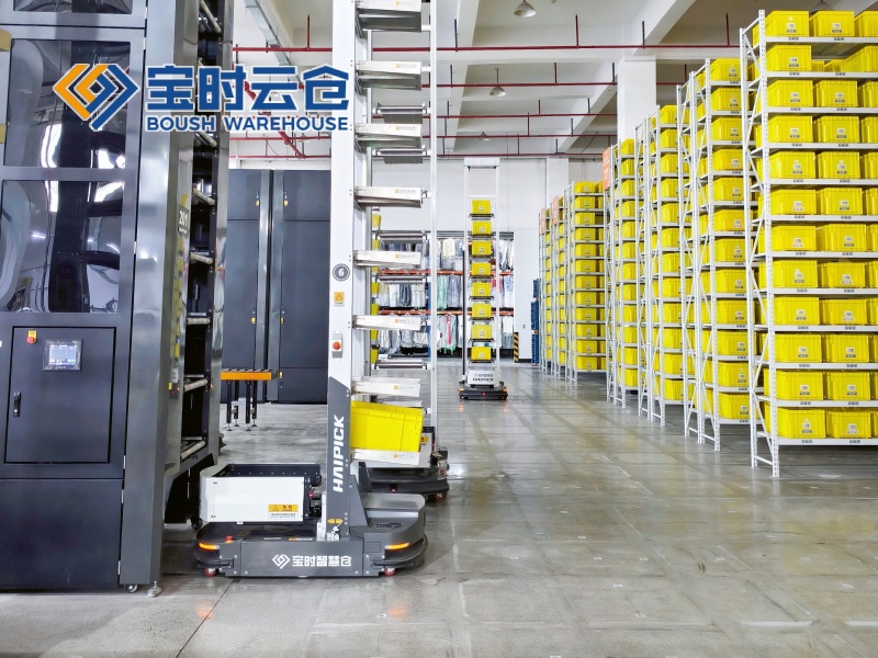 仙居智慧云仓-机器人分拣+打包+发货